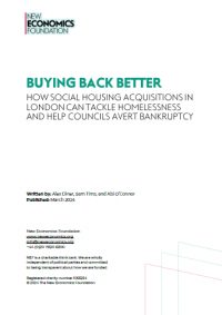 Buying back better